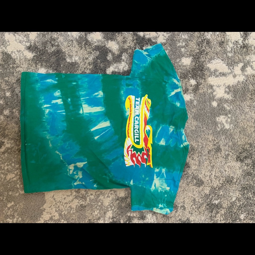 Bleach Tie-Dyed Graphic T-shirt